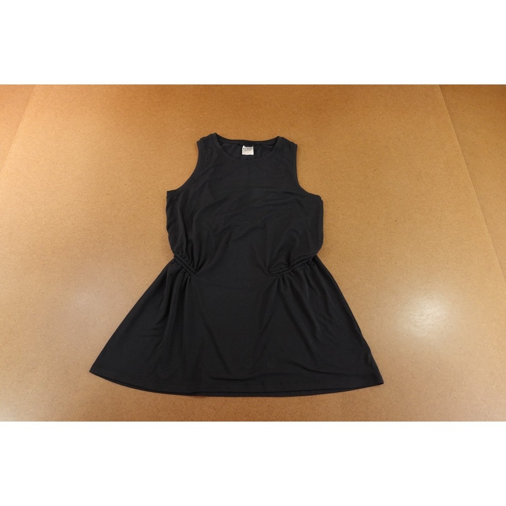 Athleta Womens Size Small‎ Black Sleeveless Air Out Cinch Tank Mini Dress